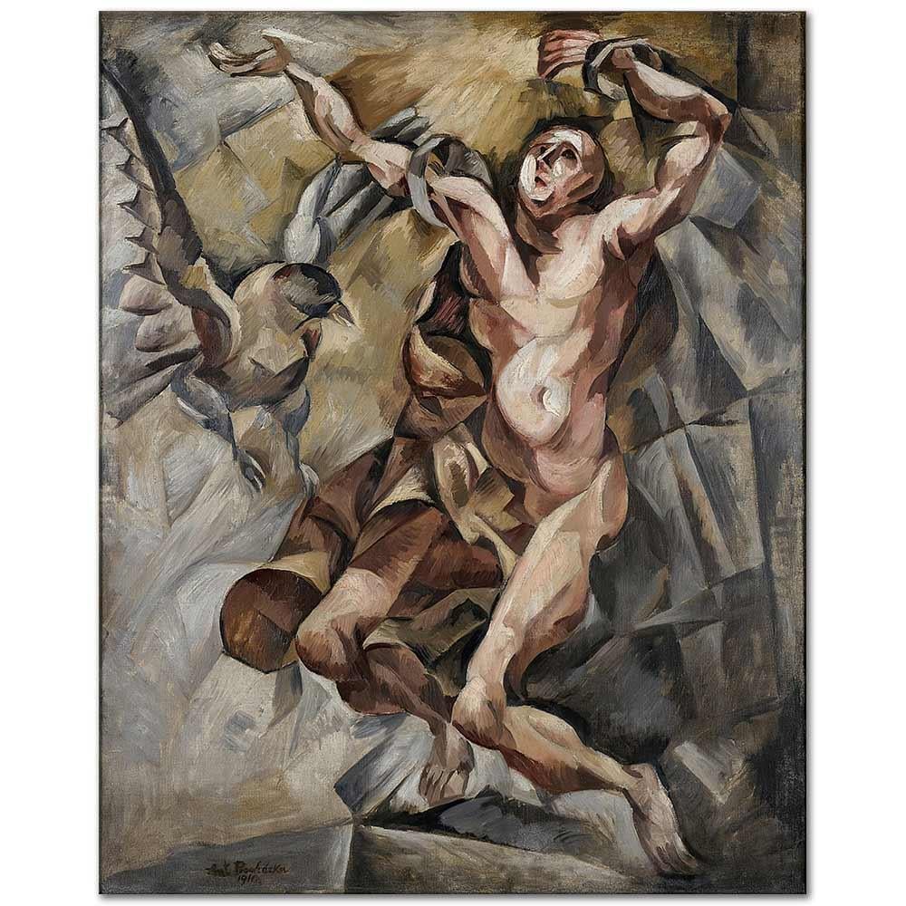Antonin Prochazka Prometheus Kanvas Tablo
