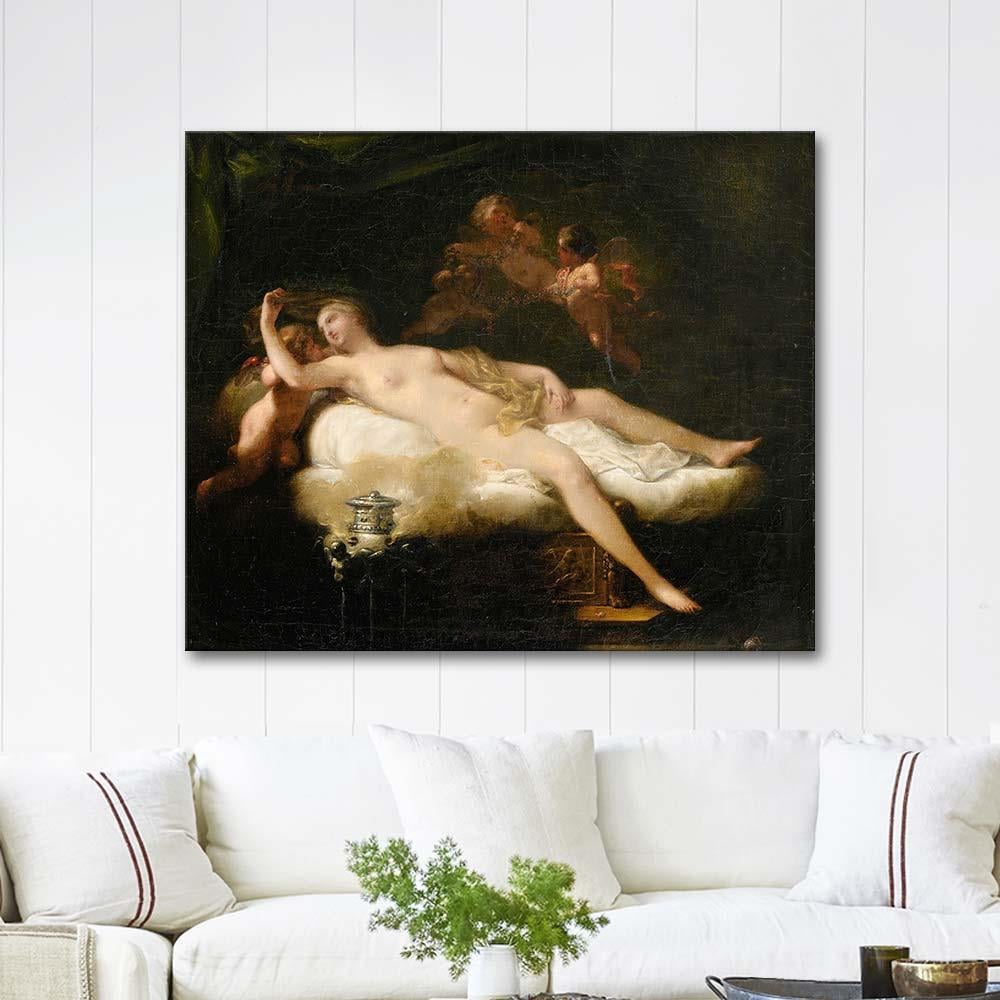 Psyche by Jean-Baptiste Regnault as Art Print