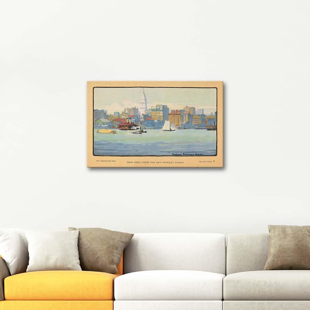 Rachael Robinson Elmer New York From The 34th Street Art Print