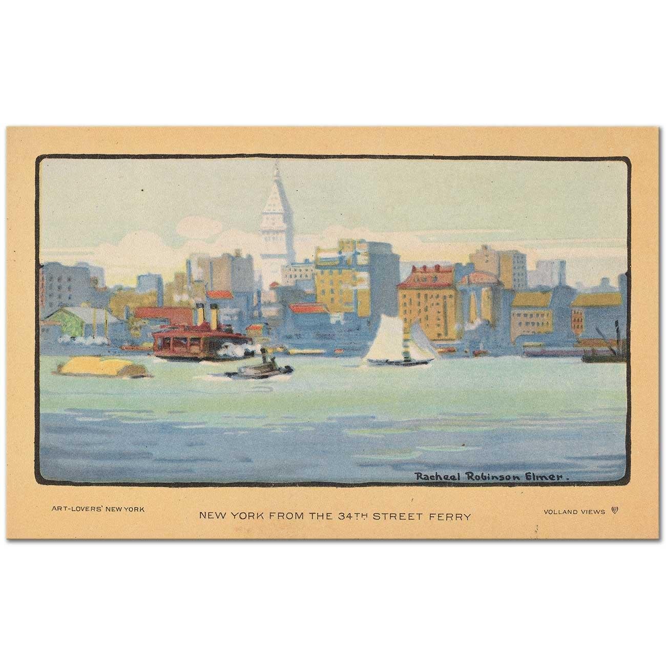 New York From The 34th Street by Rachael Robinson Elmer
