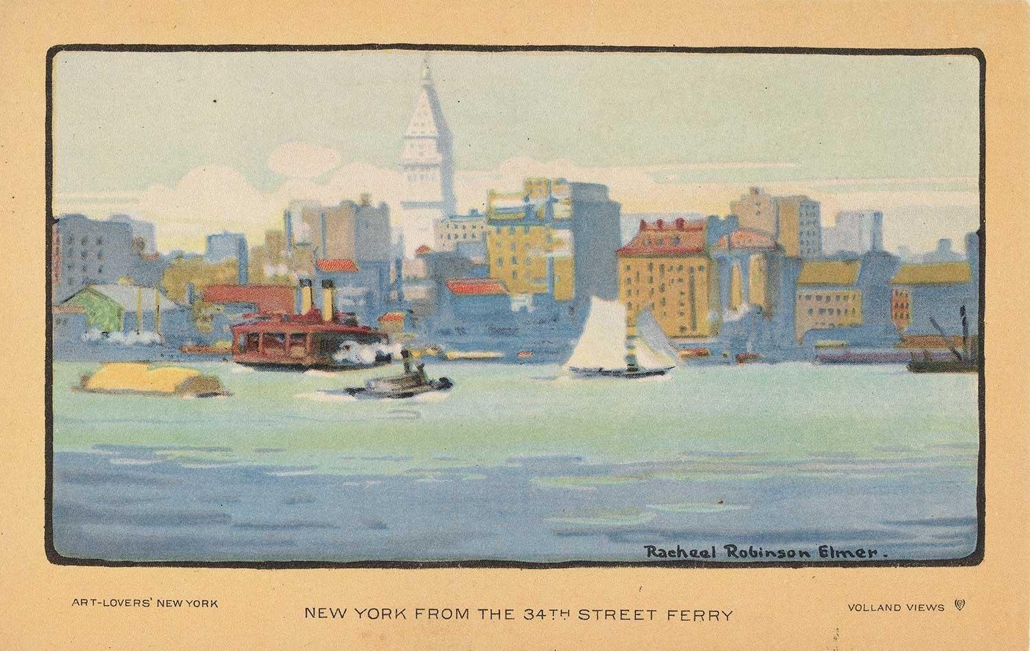 New York From The 34th Street by Rachael Robinson Elmer