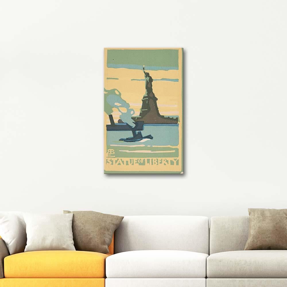 Rachael Robinson Elmer Statue Of Liberty Art Print