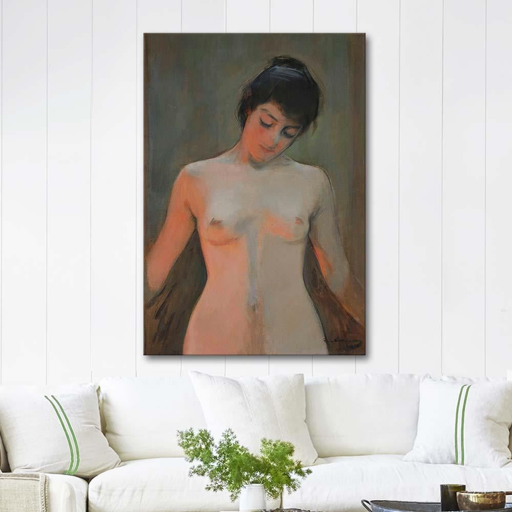 Ramon Casas Desnudo Art Print