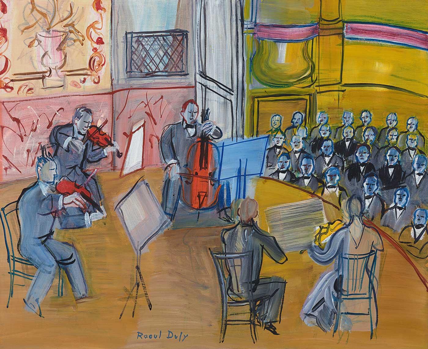 Le Quintette by Raoul Dufy