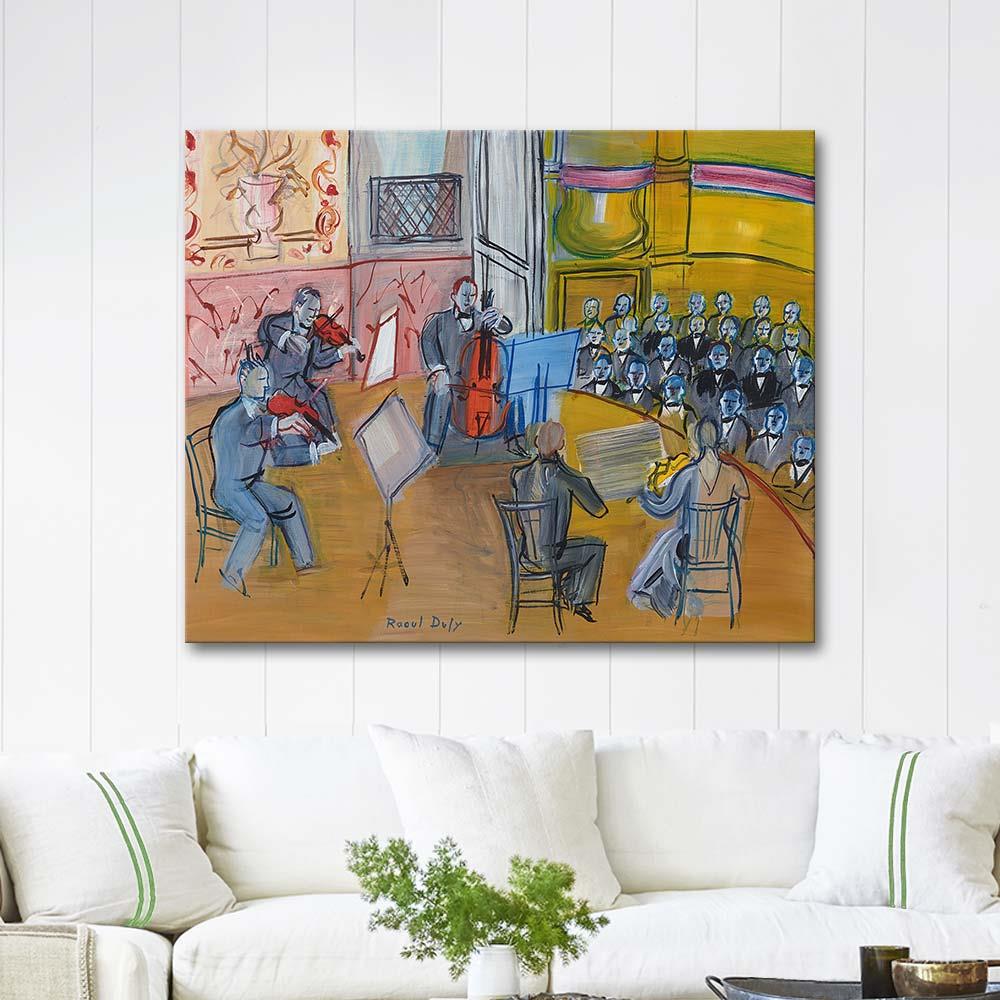 Raoul Dufy Le Quintette Art Print
