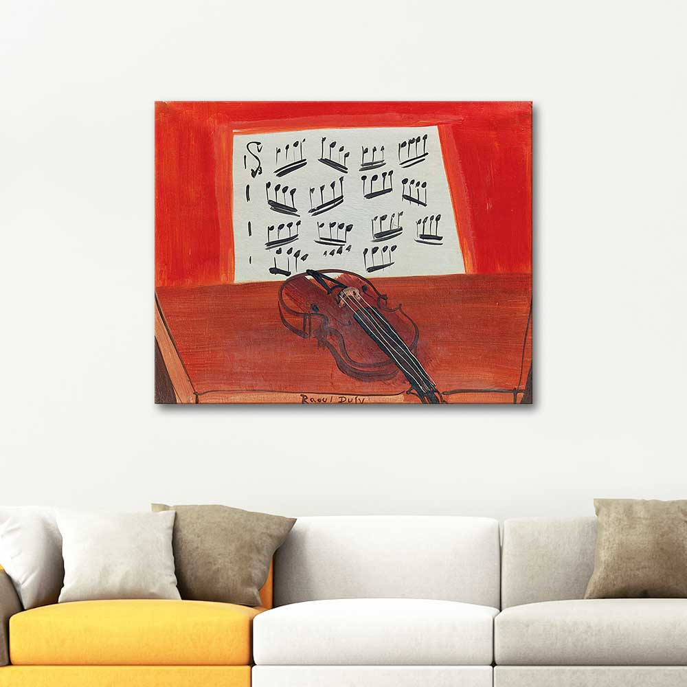 Raoul Dufy The Violin Art Print