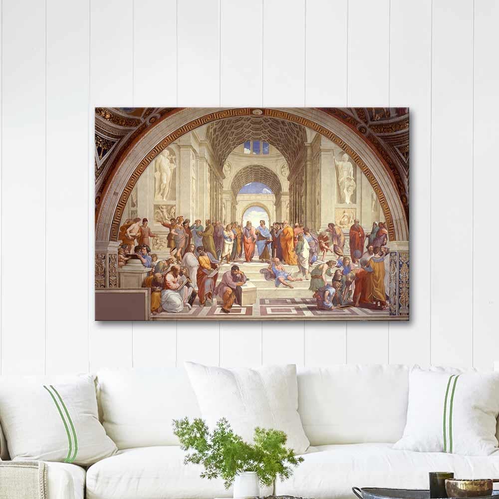 Raphael Atina Okulu Kanvas Tablo