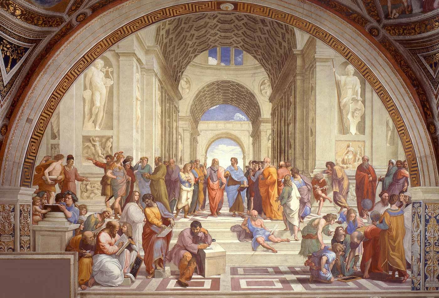 Raphael Atina Okulu Kanvas Tablo
