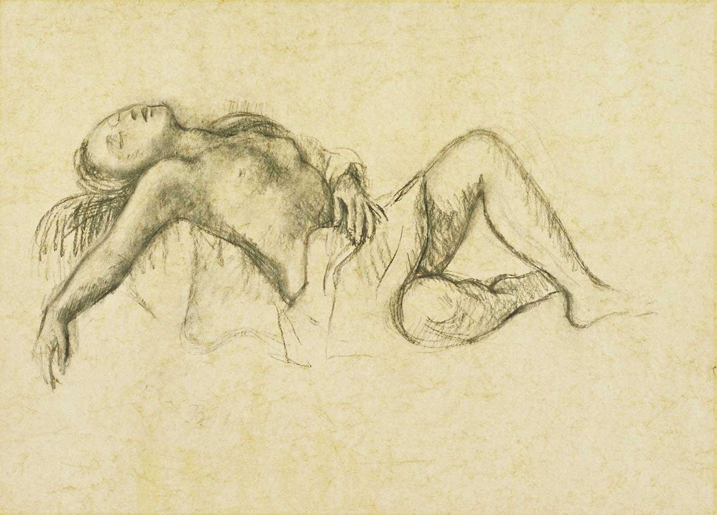 Reclining Nude by Balthus