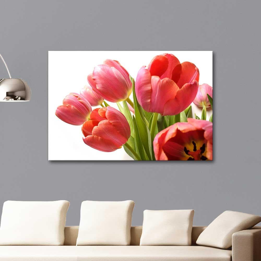 Red Tulips as Art Print
