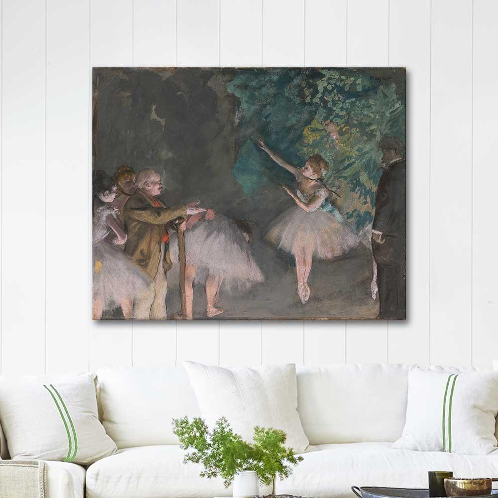 Rehearsal of the Ballet by Edgar Degas as Art Print