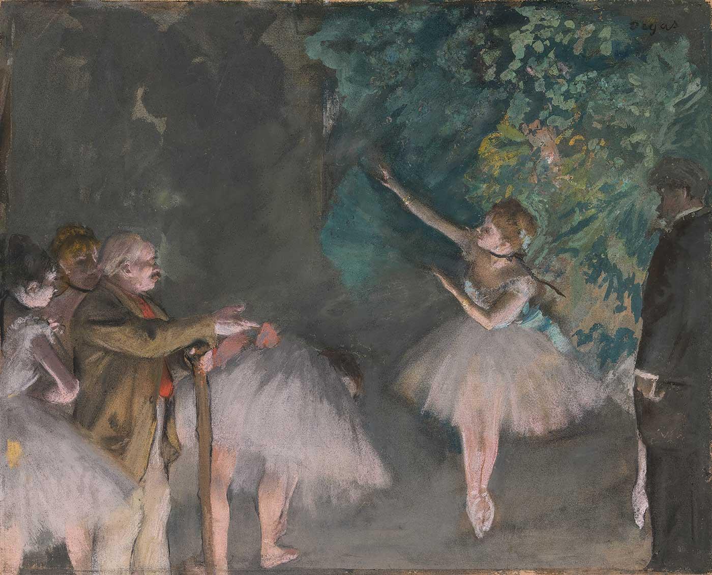 Rehearsal of the Ballet by Edgar Degas