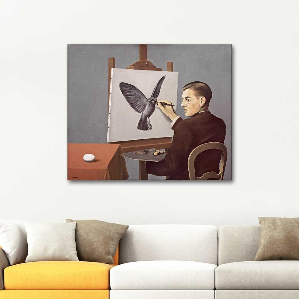 Rene Magritte Kavrayış Kanvas Tablo