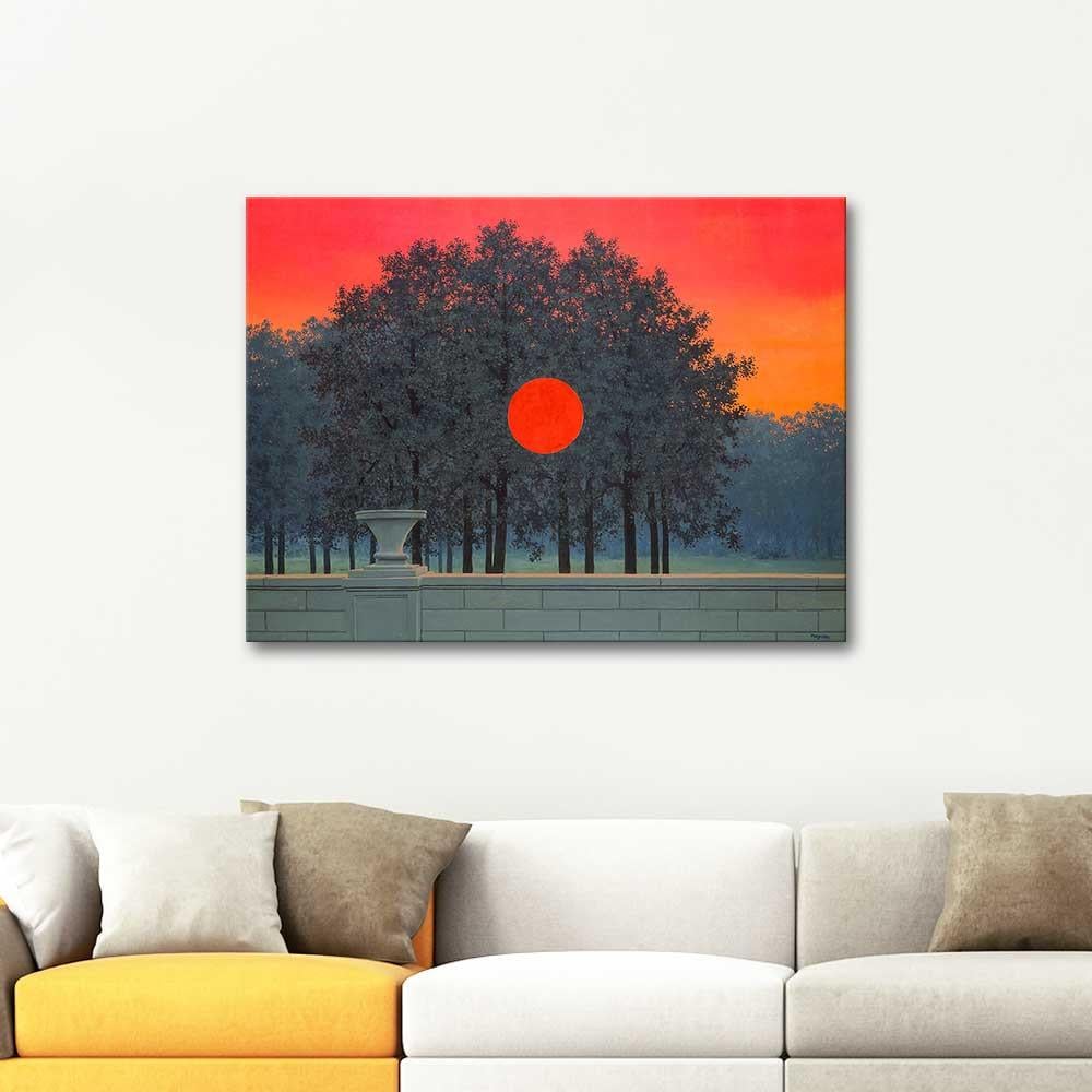 Rene Magritte Banket Kanvas Tablo
