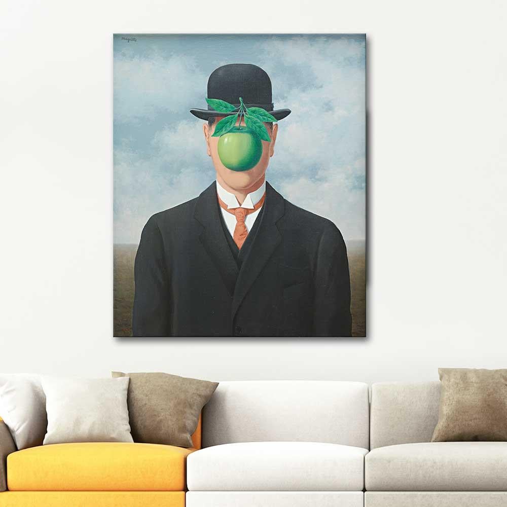 Rene Magritte Büyük Savaş Kanvas Tablo