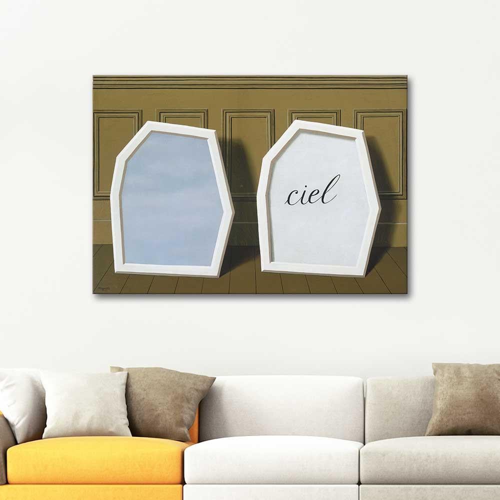 Rene Magritte Akibet Sarayı Kanvas Tablo