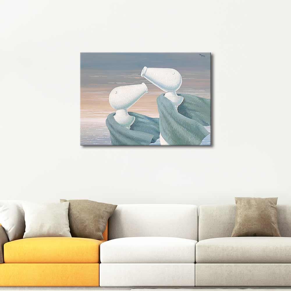 Rene Magritte Duygusal Konferans Kanvas Tablo