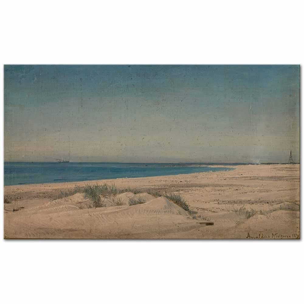 Revet Jæren by Amaldus Nielsen as Art Print