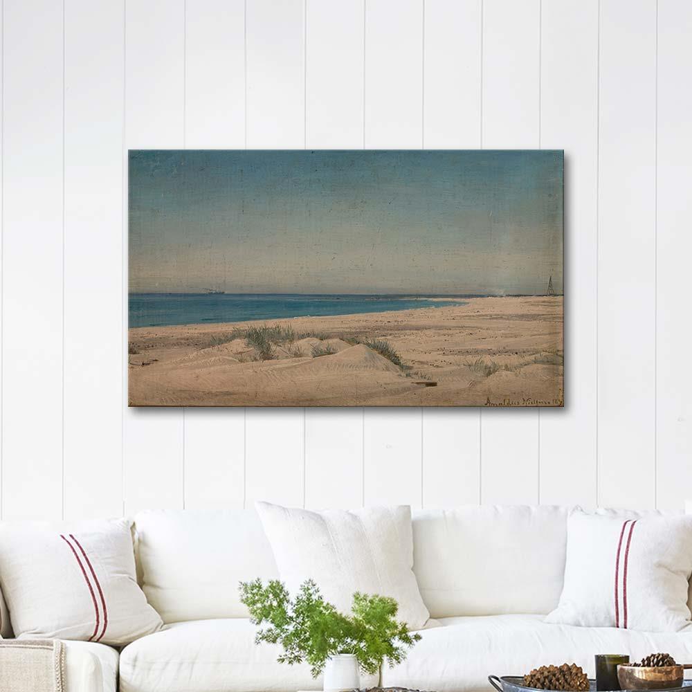 Revet Jæren by Amaldus Nielsen as Art Print