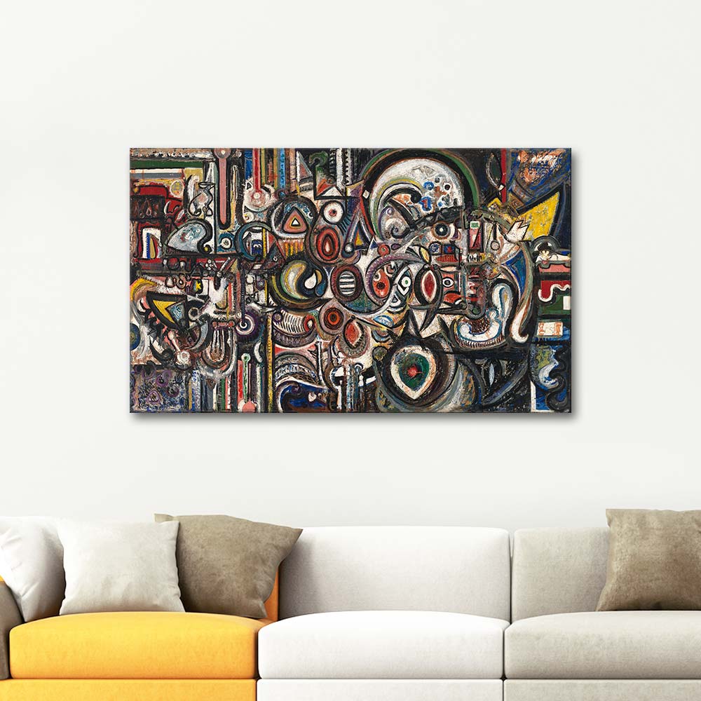 Richard Pousette-Dart Beginnings Art Print