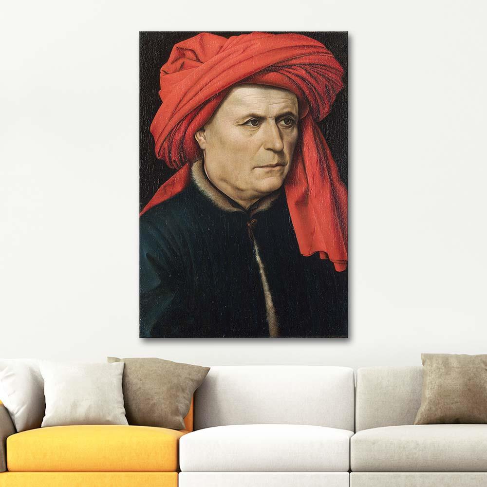 Robert Campin Portrait of a Man Art Print