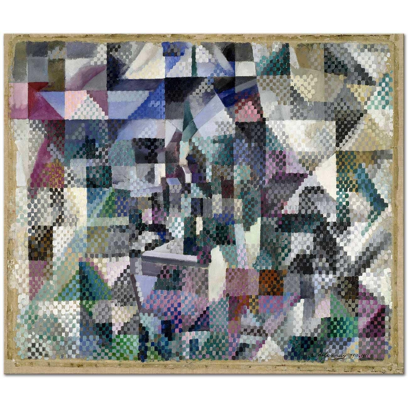 Window on the City No 3 by Robert Delaunay
