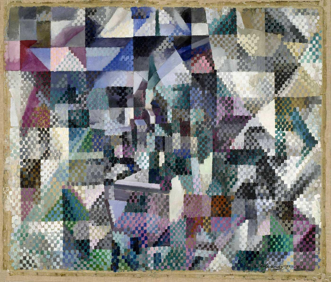 Window on the City No 3 by Robert Delaunay