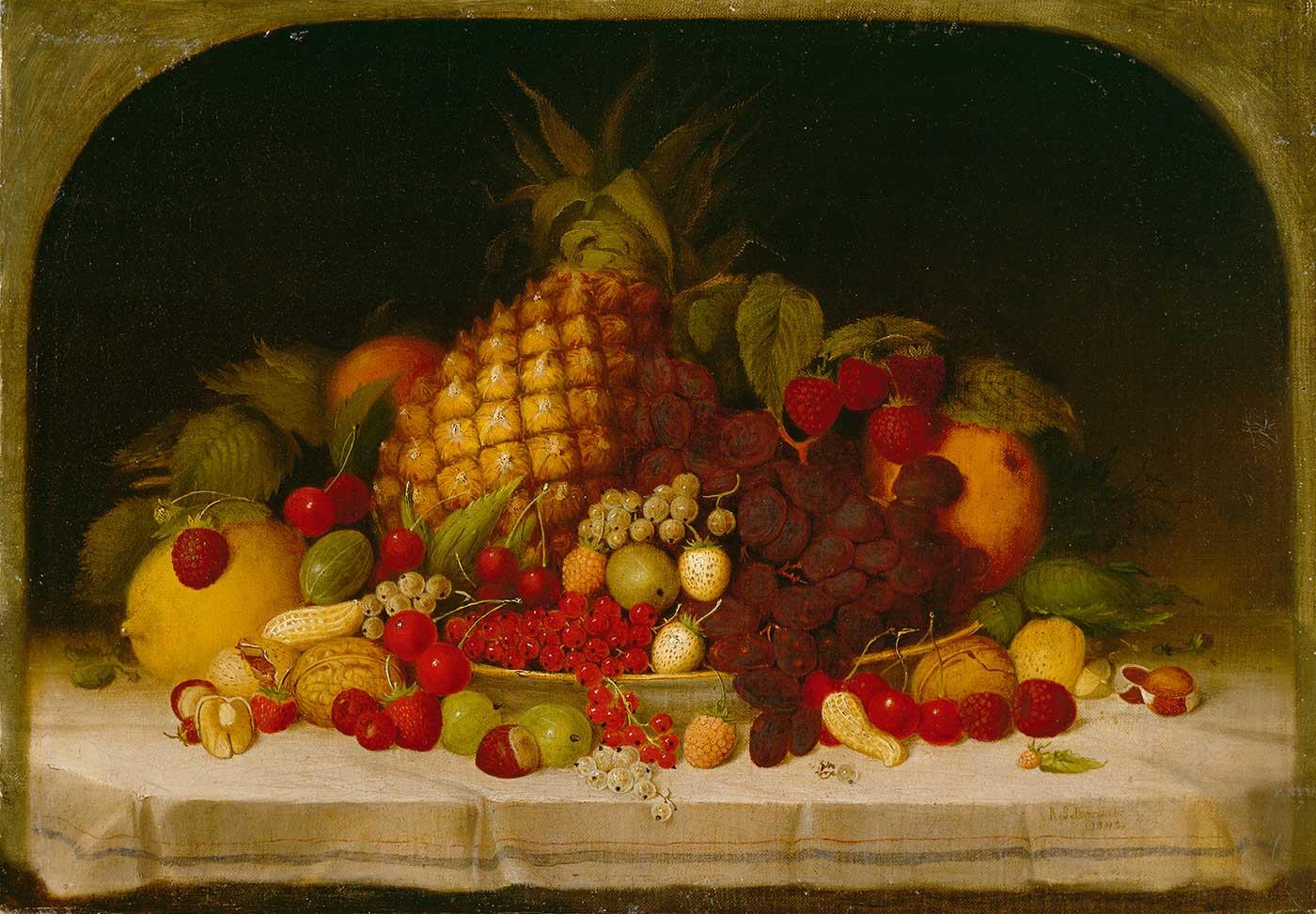 Fruit Piece by Robert Spear Dunning