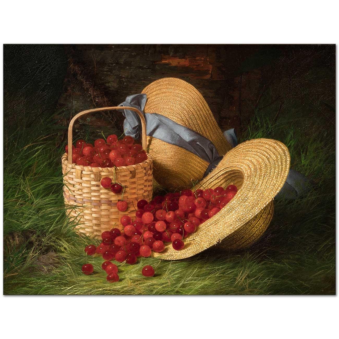 Robert Spear Dunning Harvest of Cherries Art Print