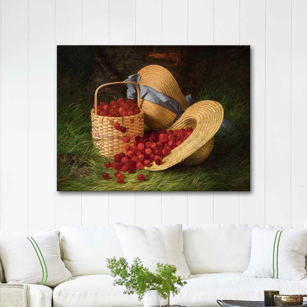Robert Spear Dunning Harvest of Cherries Art Print