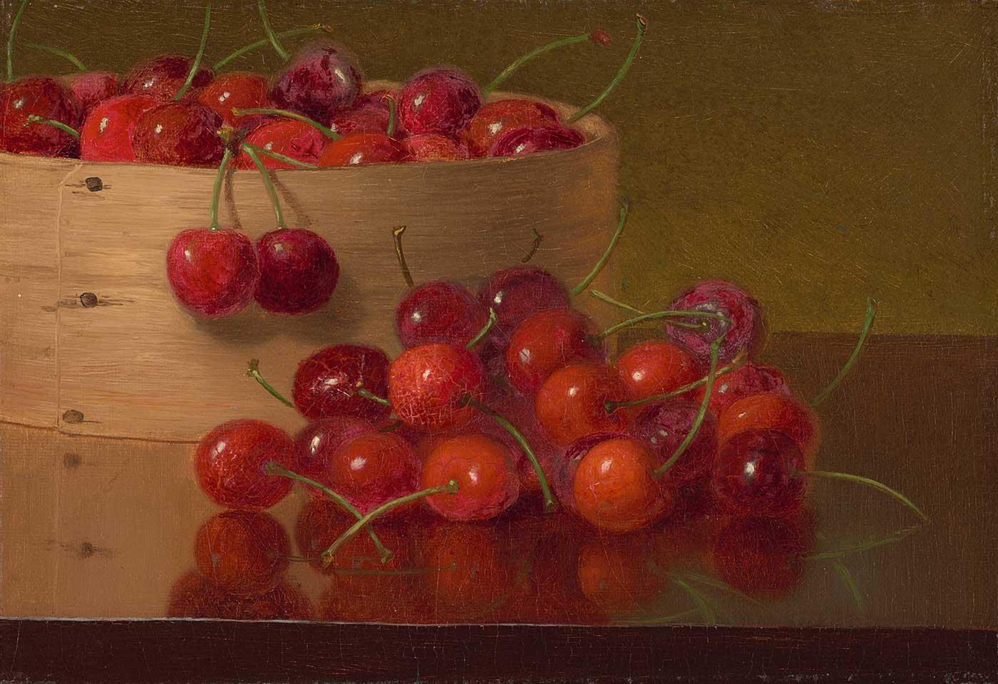 Robert Spear Dunning Red Cherries Art Print