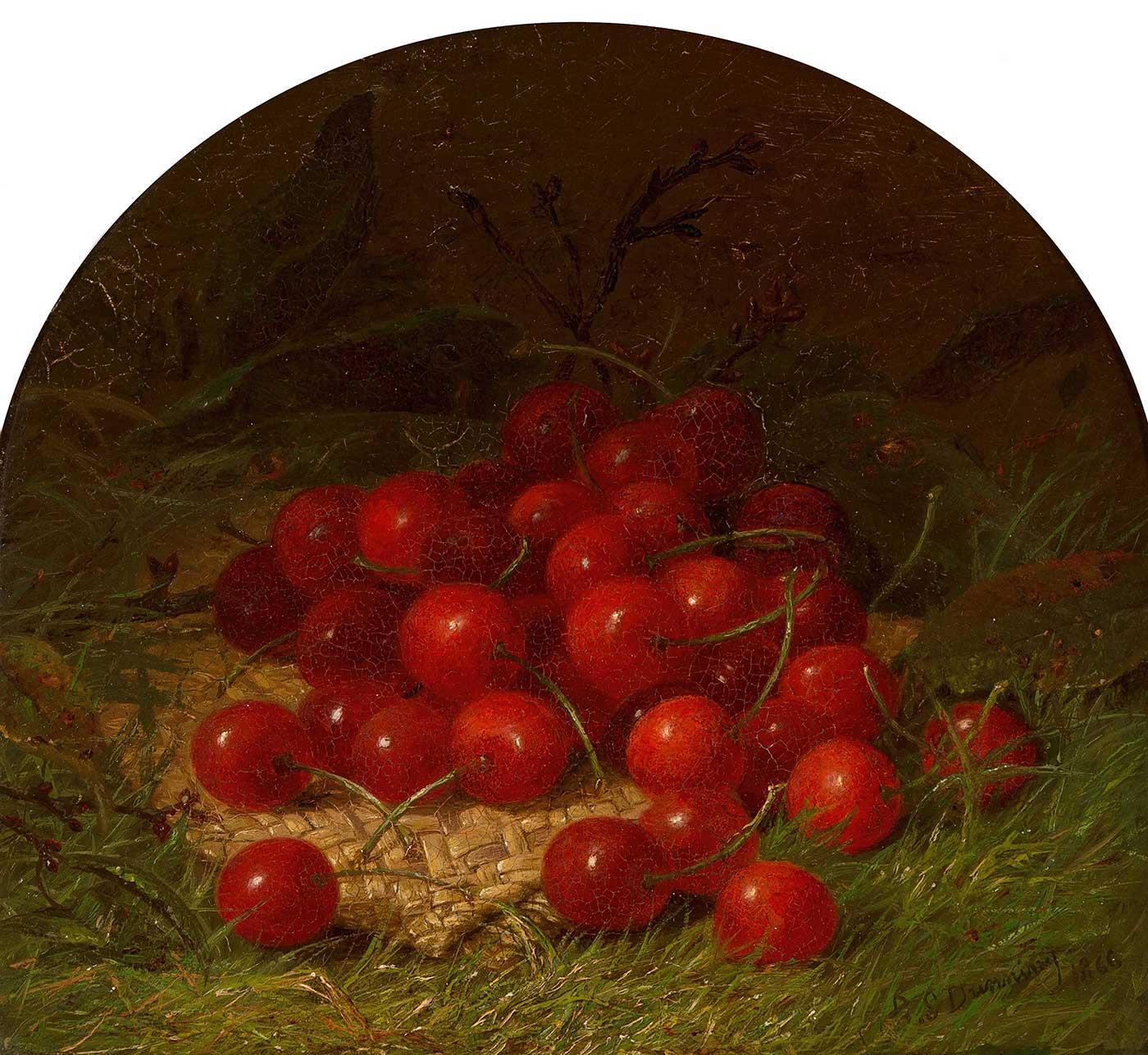 Robert Spear Dunning Still Life with Cherries Art Print