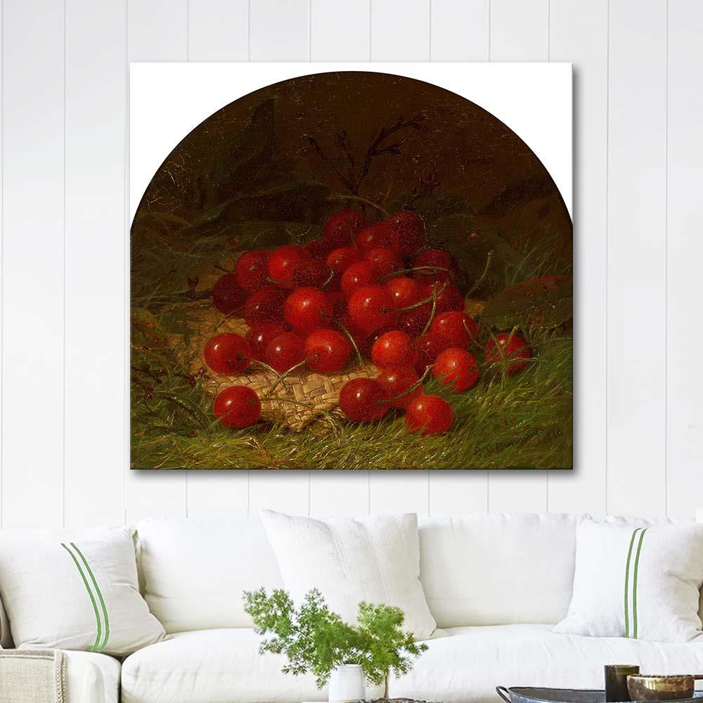 Robert Spear Dunning Still Life with Cherries Art Print