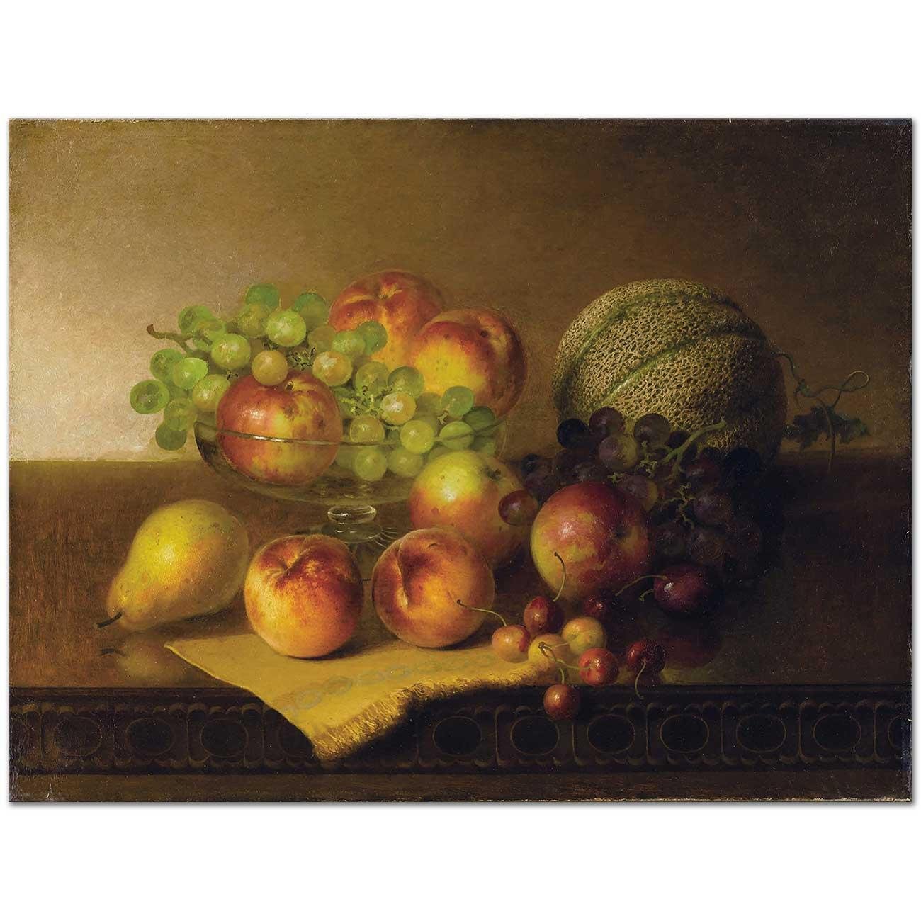 Robert Spear Dunning Still Life with Fruit Art Print