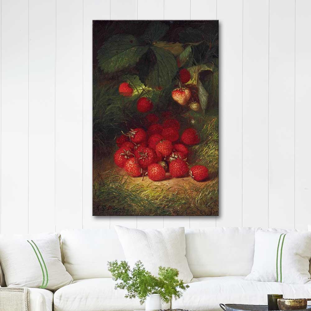 Robert Spear Dunning Strawberries Art Print