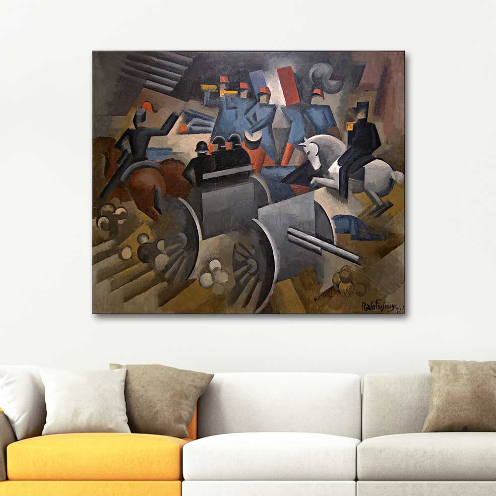 Roger de la Fresnaye Artillery Art Print