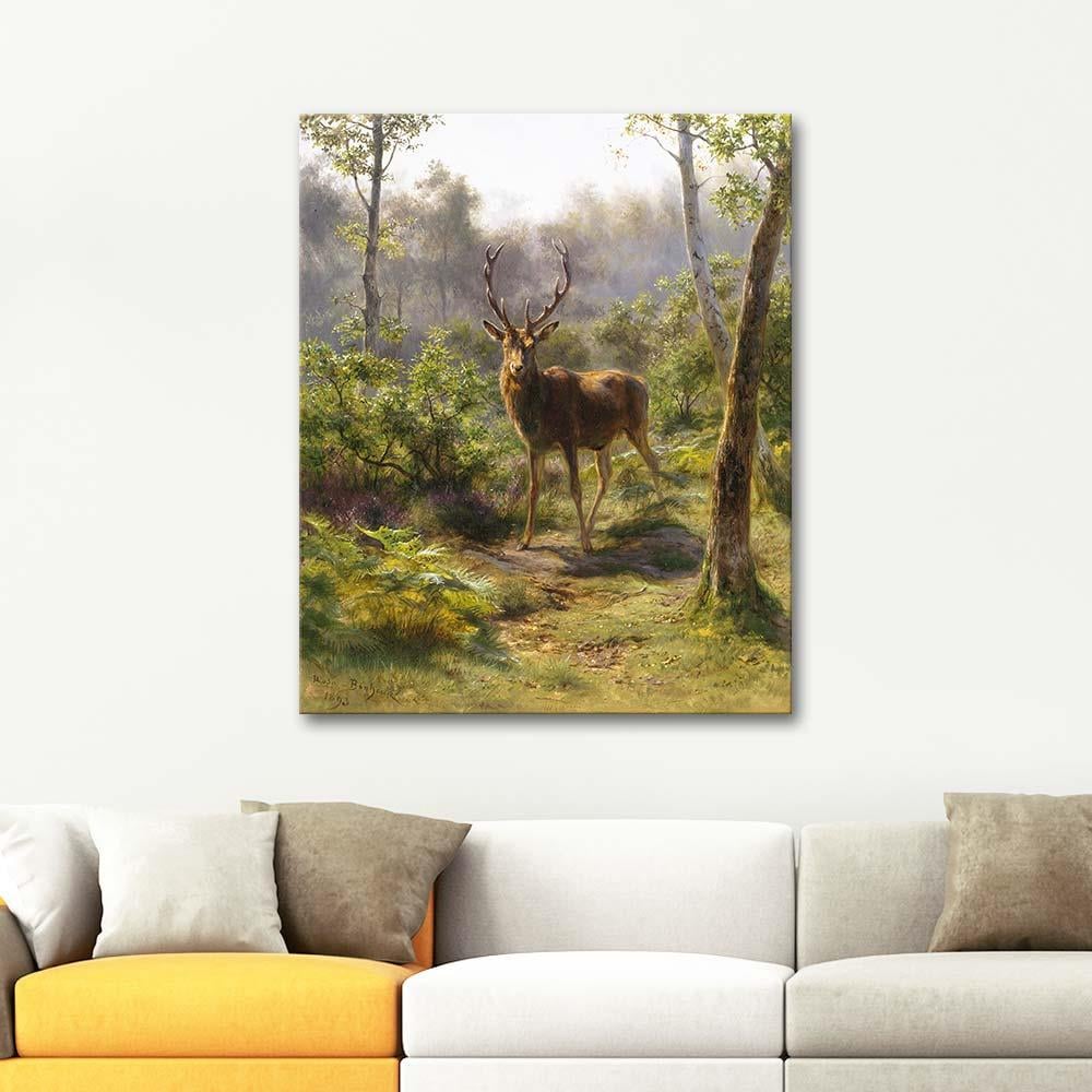 Rosa Bonheur A Stag Art Print
