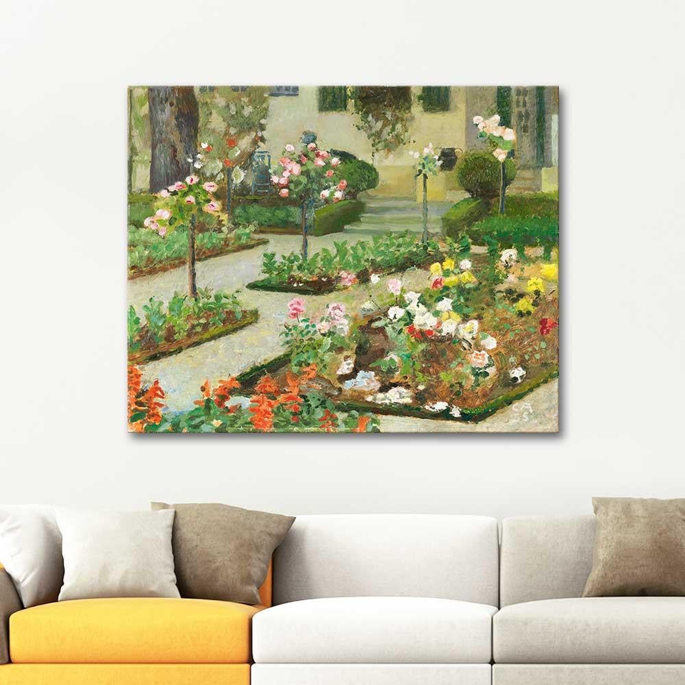 Rose Garden by Cuno Amiet as Art Print