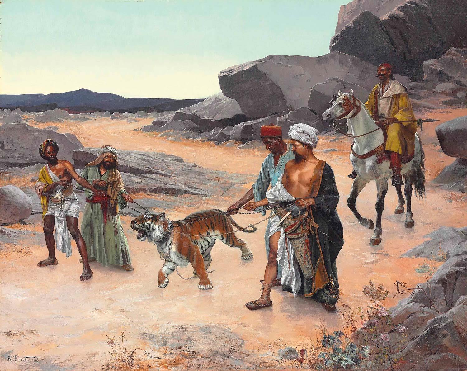 Return From The Tiger Hunt by Rudolph Ernst