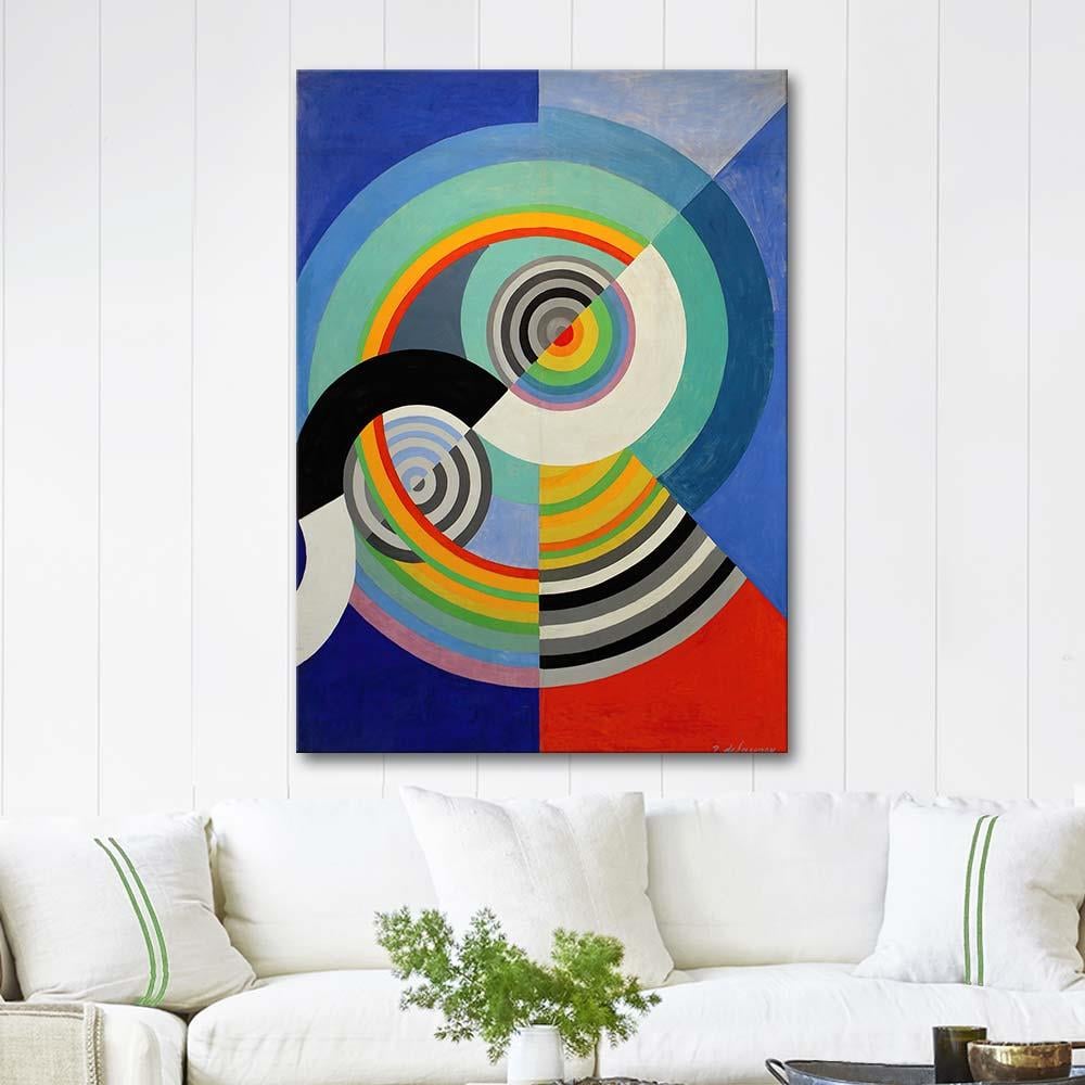 Rythme No 3 by Robert Delaunay as Art Print