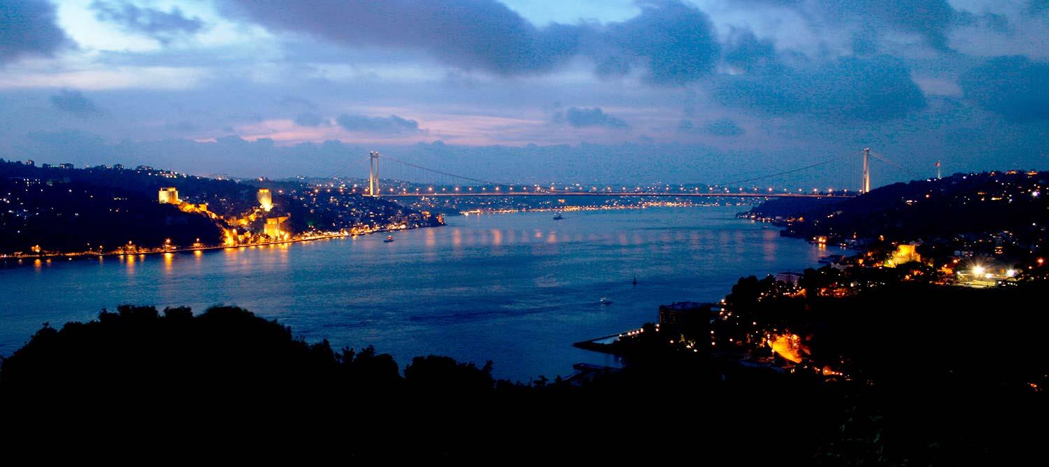 Sabahattin Kayis The Bosphorus Istanbul Art Print