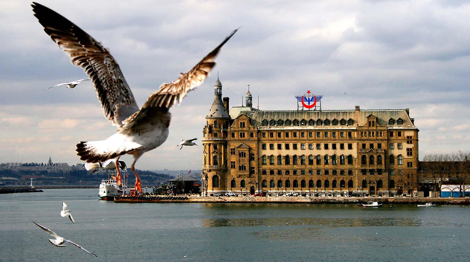 Sabahattin Kayış Haydarpaşa Garı Kanvas Tablo