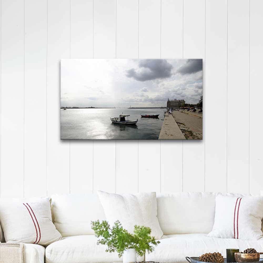 Sabahattin Kayis View to Haydarpasha Station Art Print