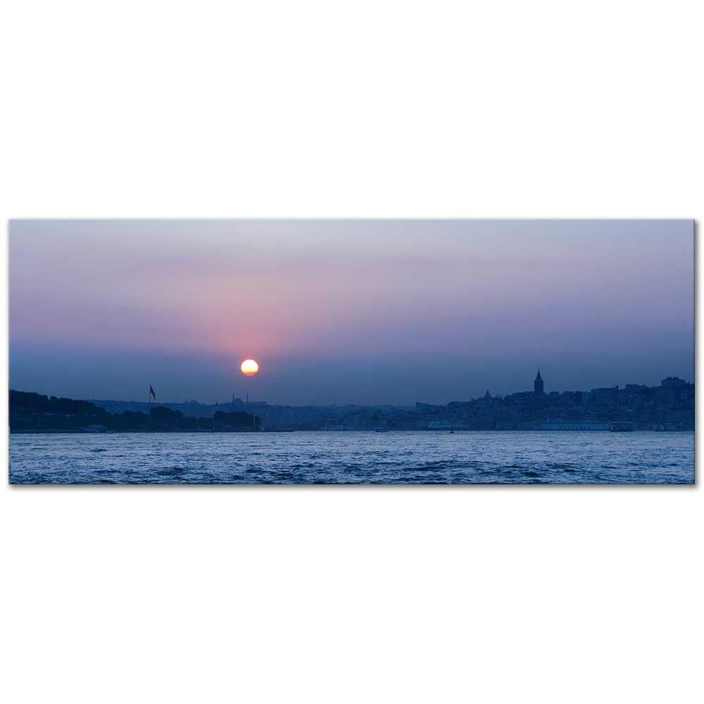Sabahattin Kayış İstanbul'da Gündoğumu Kanvas Tablo
