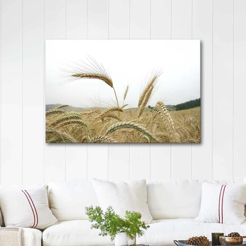 Sabahattin Kayis Wheat in the Wind Art Print