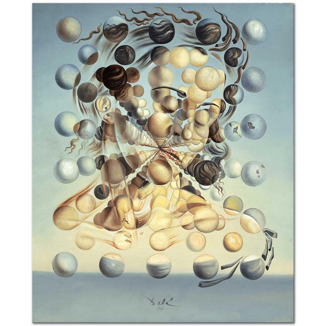 Galatea of the Spheres by Salvador Dali