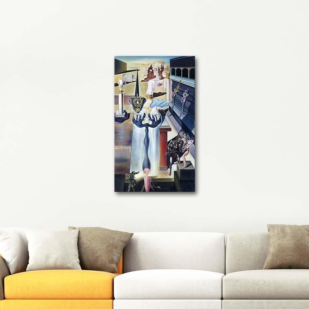 Salvador Dali Invisible Man Art Print