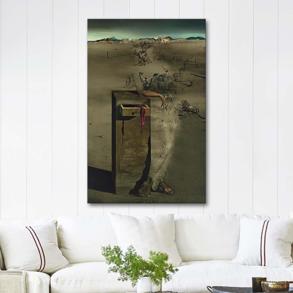 Salvador Dali İspanya Kanvas Tablo