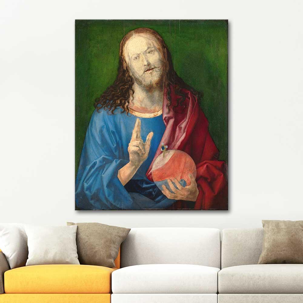 Salvator Mundi by Albrecht Dürer as Art Print