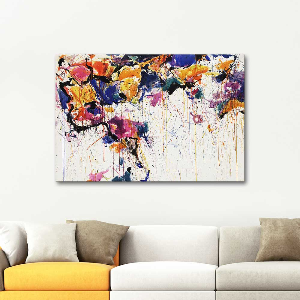 Sam Francis Color Rain Art Print